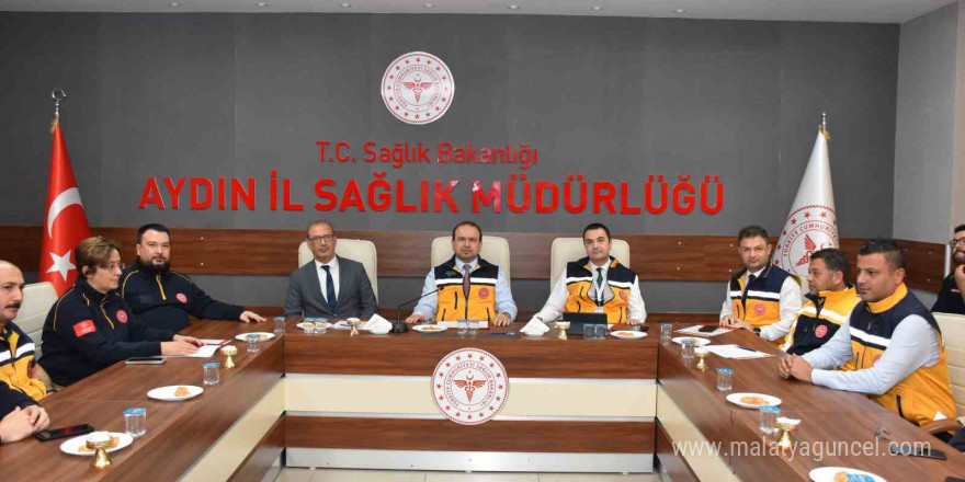 Aydın’da acil sağlık hizmetleri değerlendirildi