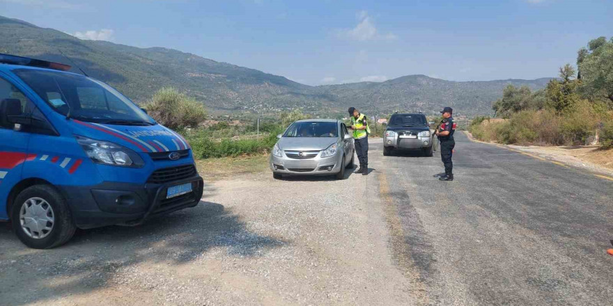 Aydın’da orman yollarında denetimler devam ediyor