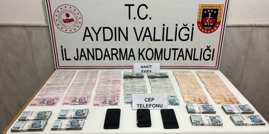 Aydın’ı dolandıran gençler, jandarmadan kaçamadı