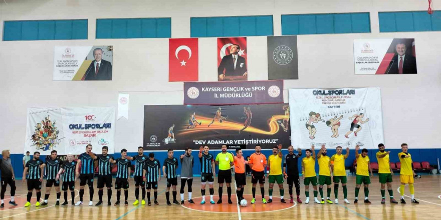 B2-B3 Futsal 1. Lig 2. Etap maçları Kayseri’de oynanıyor