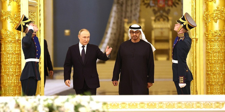 BAE Lideri Muhammed bin Zayid El Nahyan, Putin ile görüştü