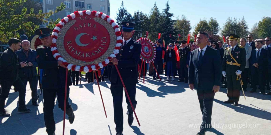 Bafra’da Cumhuriyet Yürüyüşü