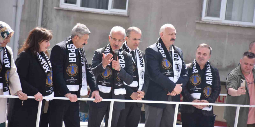 Bakan Abdulkadir Uraloğlu: “Millete hizmet yolunda tamam yok; devam”