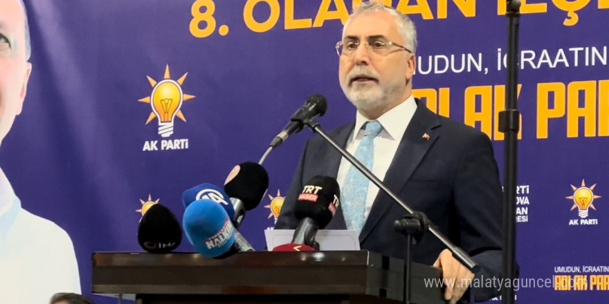 Bakan Işıkhan, AK Parti Yüksekova 8. Olağan İlçe Kongresi’ne katıldı