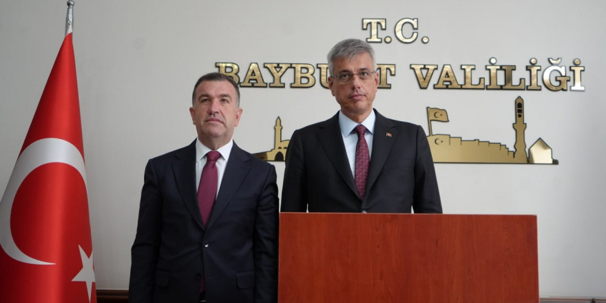 Bakan Memişoğlu Bayburt’ta