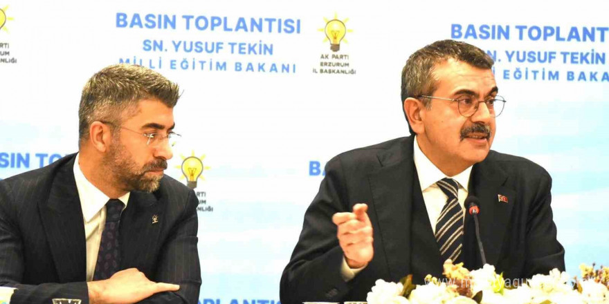 Bakan Tekin öğretmen atamalarıyla ilgili konuştu: 