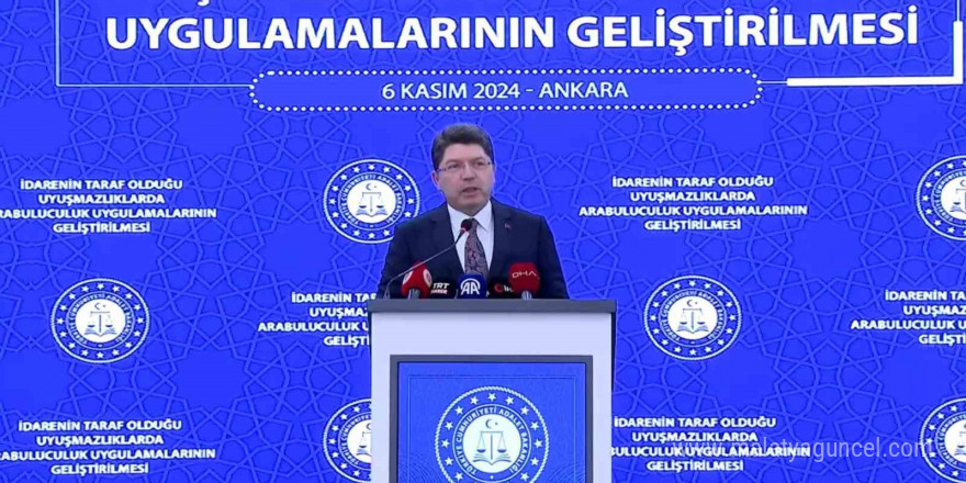 Bakan Tunç: “Arabuluculuğa önem vermeye devam edeceğiz“