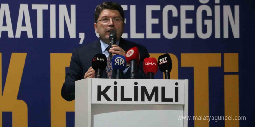 Bakan Tunç: 'Bu millet, 22 yıldır Recep Tayyip Erdoğan ve AK Parti’den eser ürettiği için vazgeçmiyor'