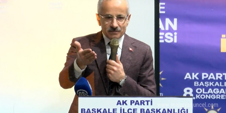 Bakan Uraloğlu: '22 yıl boyunca hep eserlerimizle konuştuk, hizmetlerimizle halkımızın karşısına çıktık'