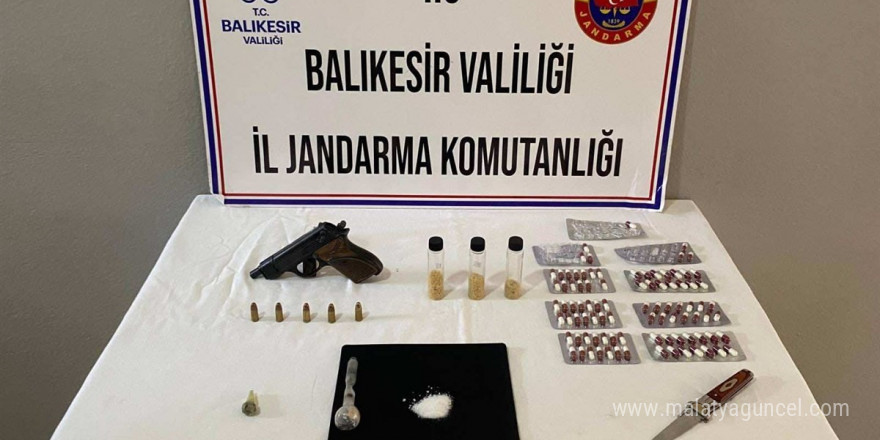 Balıkesir gerçekleştirilen uyuşturucu operasyonunda 18 kişi yakalandı