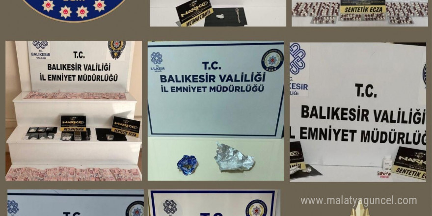 Balıkesir’de narkotik operasyonunda 6 şüpheli tutuklandı