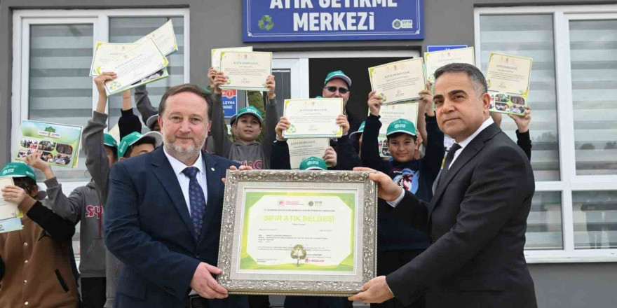 Balıkesir’de Sıfır Atık belgesi alan ilk Belediye Karesi oldu