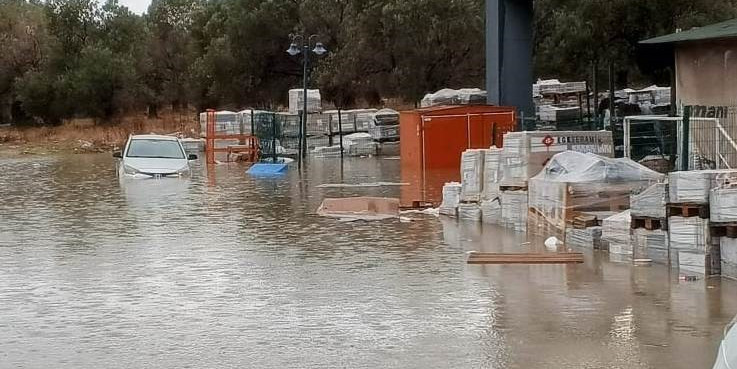 Balıkesir’de yağmur etkili oldu