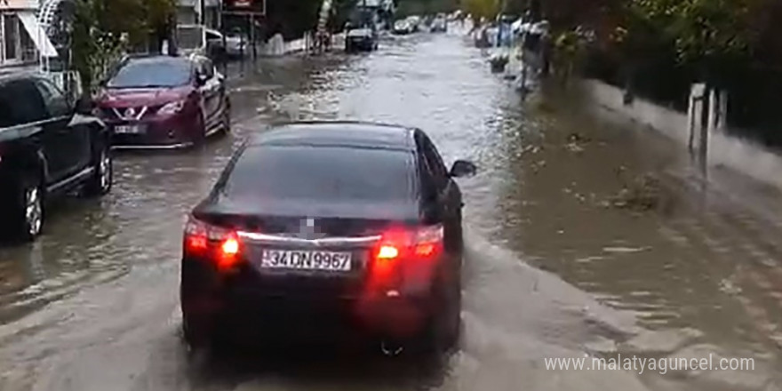 Balıkesir’de yağmur etkili oldu