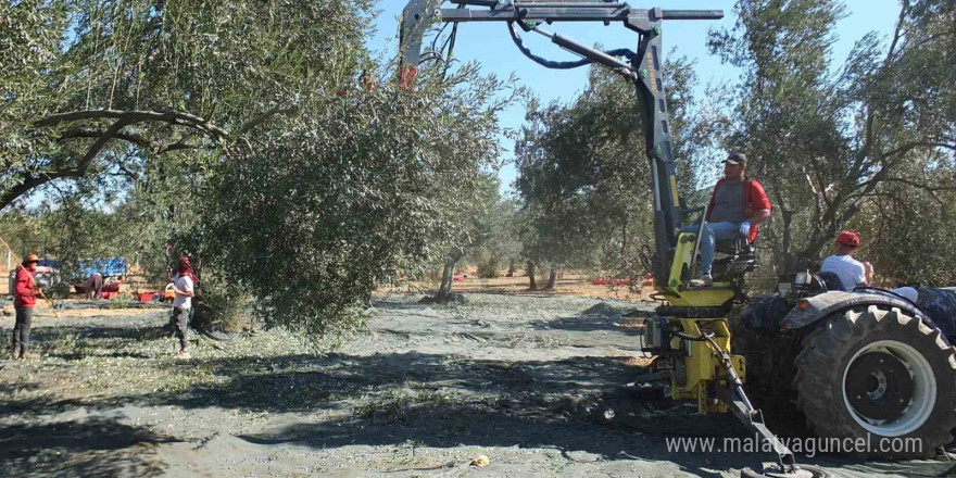 Balıkesirli kaşifin yaptığı makineler zeytin hasadını kolaylaştırdı