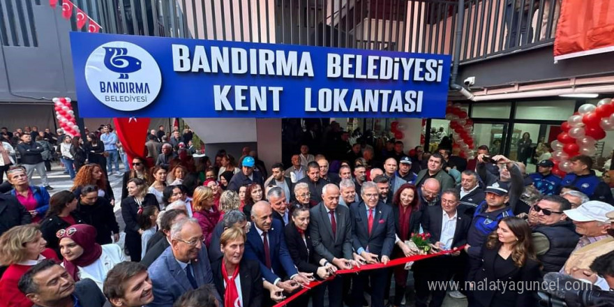 Bandırma Belediyesi 2’nci kent lokantasını hizmete açtı