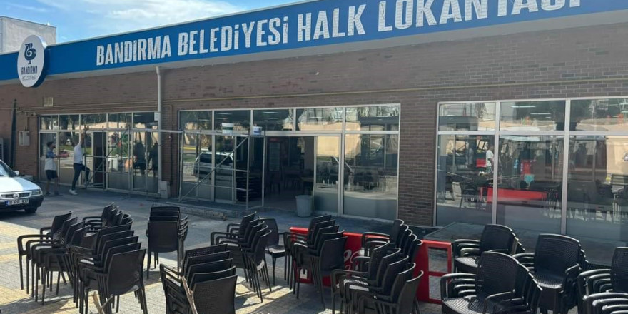 Bandırma Belediyesi Halk Lokantasını Açıyor