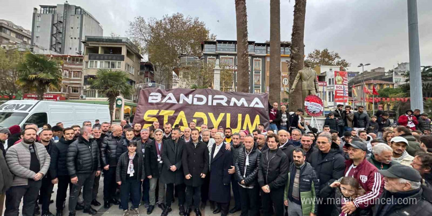 Bandırma halkı stat için ayaklandı