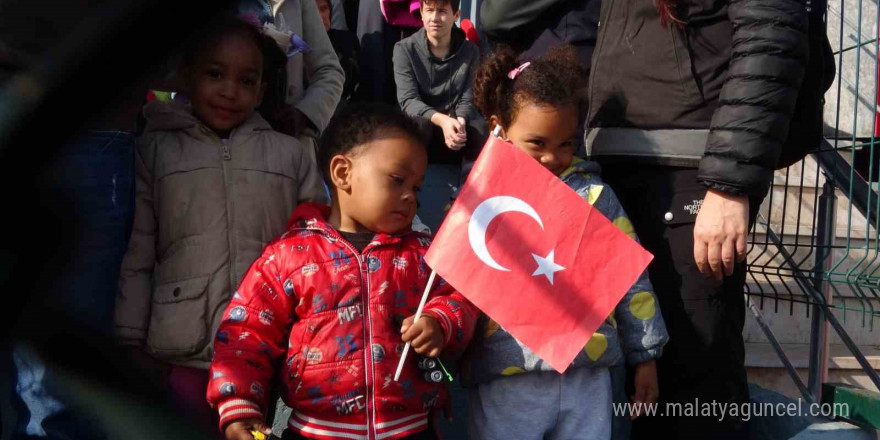 Bartın’da 29 Ekim kutlamalarında renkli görüntüler