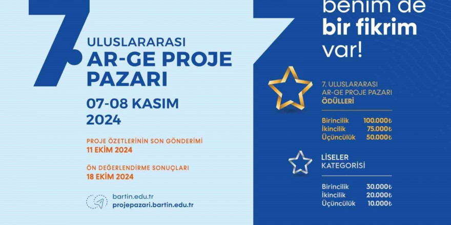 BARÜ 7. Uluslararası Ar-Ge Proje Pazarı başvuruları başladı