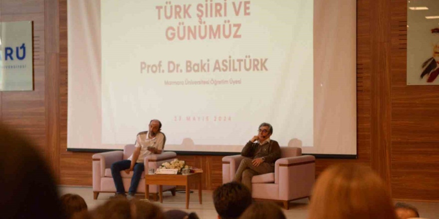 BARÜ’de Türk şiirinin dünü ve bugünü konuşuldu