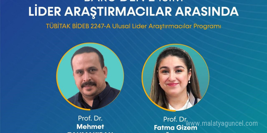 BARÜ’den 2 akademisyen “Lider Araştırmacılar” arasında yer aldı