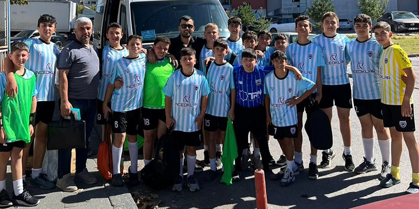 Başakpınar U-14 takımı seriye bağladı