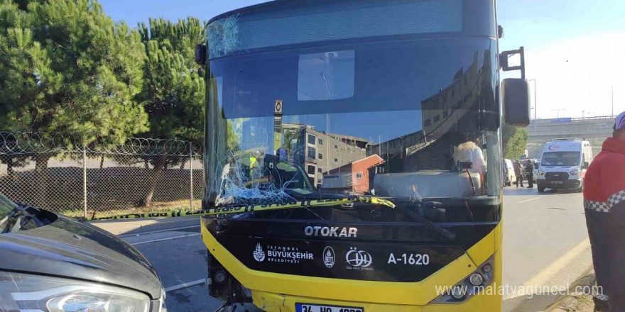 Başakşehir’de İETT otobüsünün çarptığı kişi hayatını kaybetti