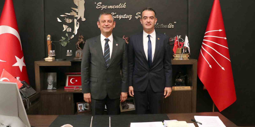 Başkan Arıcı, CHP Genel Başkanı Özel’le görüştü