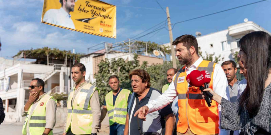 Başkan Boltaç: 'Tarsus’a her şeyin en iyisini yapmak için çalışıyoruz'