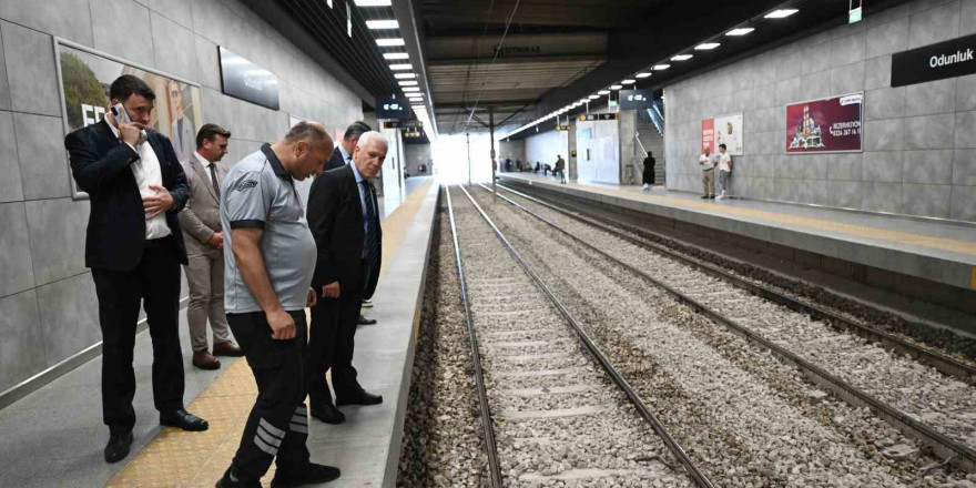 Başkan Bozbey’den Odunluk İstasyonu’na ziyaret