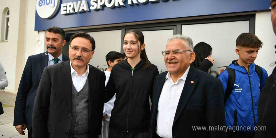 Başkan Büyükkılıç: “Erva Spor Okulları bir ekol oluşturdu”