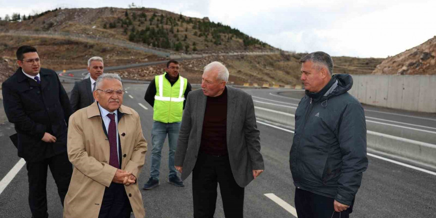 Başkan Büyükkılıç: “OSB’yi Talas’a bağlayacak 70 milyon TL’lik yol, trafiğe açıldı”