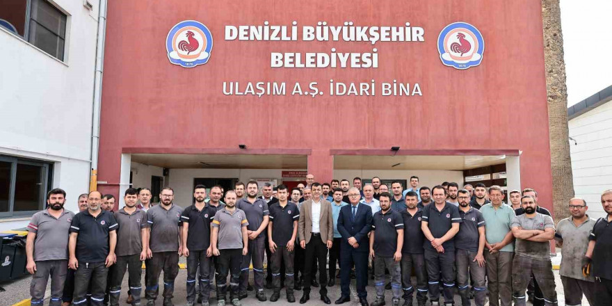 Başkan Çavuşoğlu’ndan Ulaşım AŞ’ye ziyaret