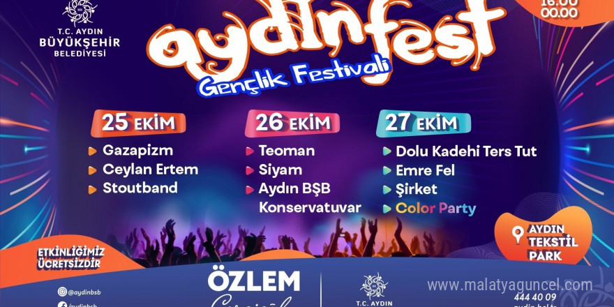 Başkan Çerçioğlu, Aydınlıları Aydınfest’te müzikle buluşturacak