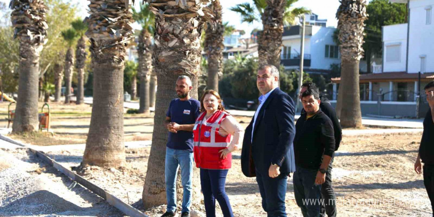 Başkan Gençay çalışmaları yerinde inceledi