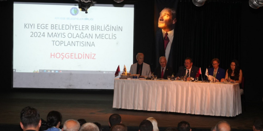 Başkan Günel, bir kez daha Kıyı Ege Belediyeler Birliği Encümen Üyeliğine seçildi