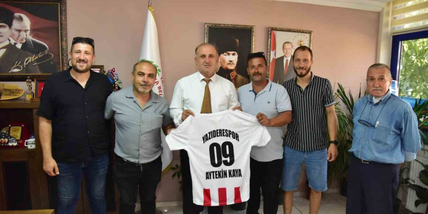 Başkan Kaya’dan Yazıderespor’a destek sözü