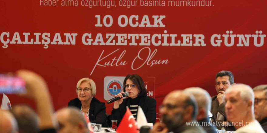 Başkan Köymen, yerel gazetecilerle buluştu