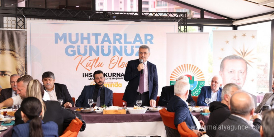 Başkan Kurnaz: “Muhtarlarımızla güç birliği içinde İlkadımımıza hizmet edeceğiz”