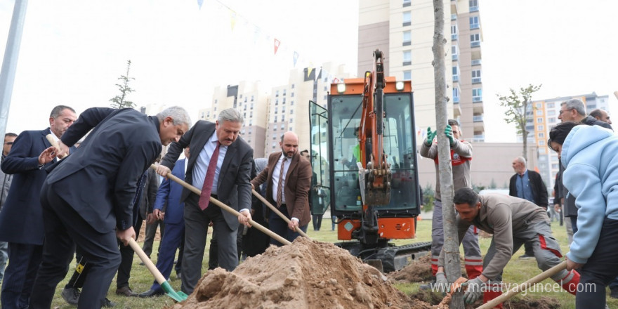 Başkan Palancıoğlu’nun yeşil projesi: “Melikgazi’de fidan değil: ağaç dikiyoruz”