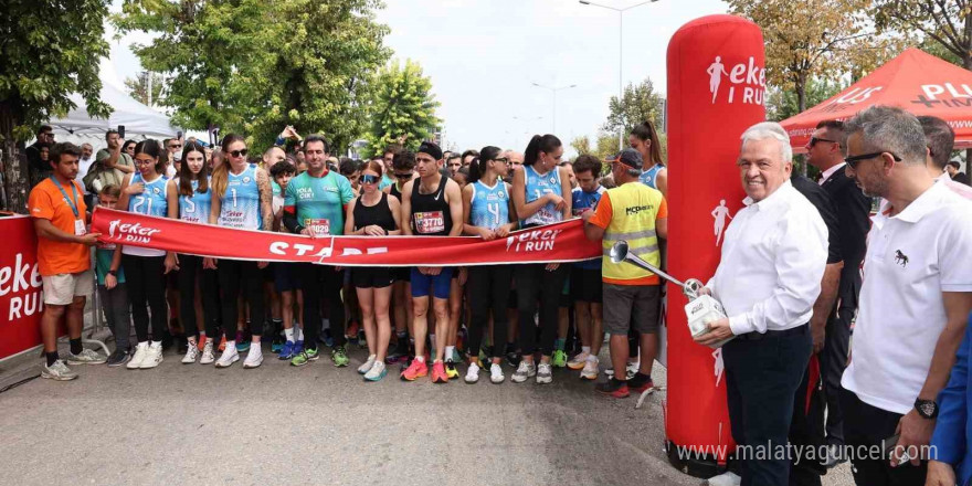 Başkan Şadi Özdemir, ’Eker I Run’ heyecanına ortak oldu