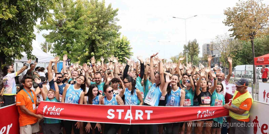 Başkan Şadi Özdemir, ’Eker I Run’ heyecanına ortak oldu