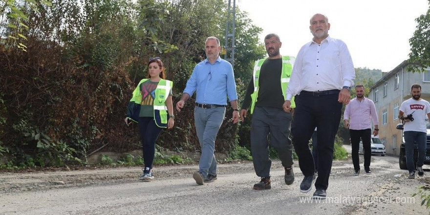 Başkan Sandıkçı: “Canik’imizi güvenli ve konforlu yollarla donatmaya devam ediyoruz”