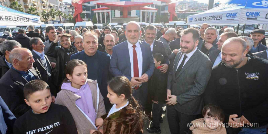 Başkan Sandıkçı: 'Cumhurbaşkanımızın liderliğinde Canik’i geleceğe taşıyoruz'