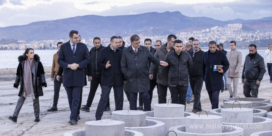 Başkan Tugay Kordon’daki çalışmaları inceledi