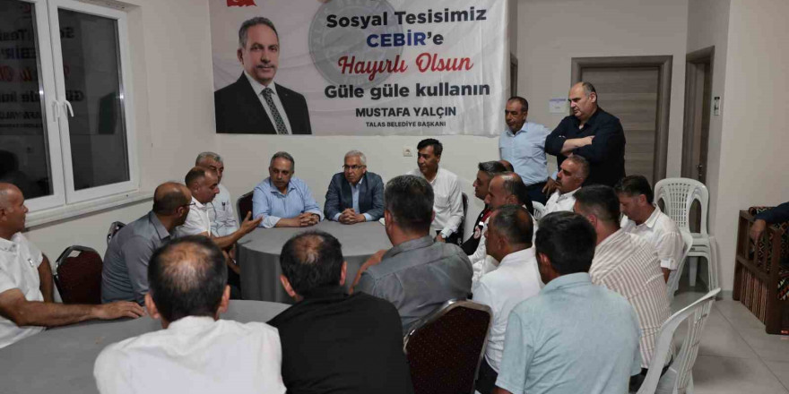 'Başkan Yalçın Talas için şans'