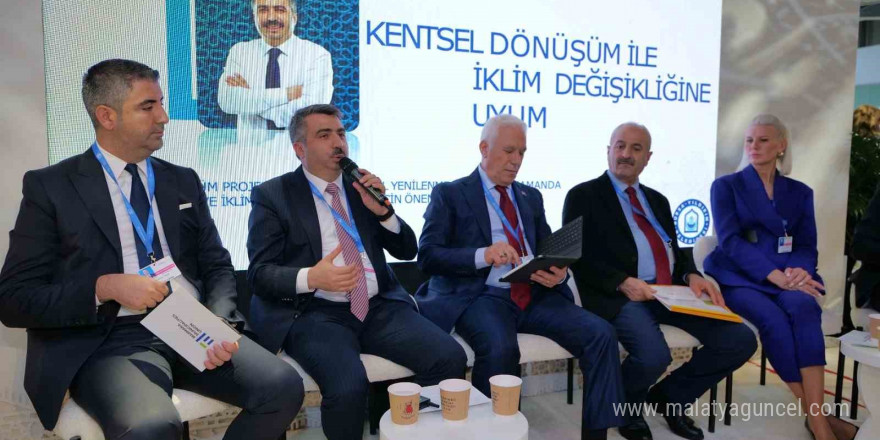 Başkan Yılmaz: 'Kentsel dönüşüm projeleri iklim dostu bir gelecek için önemli'