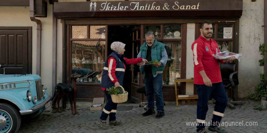 Başkentte Cumhuriyet coşkusunun ortağı “defne yaprağı”