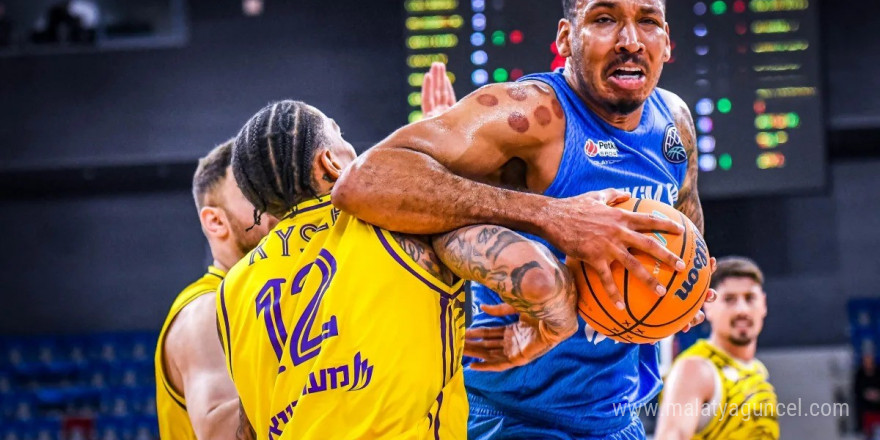 Basketbol Şampiyonlar Ligi: Aliağa Petkimspor: 82 - Hapoel Netanel Holon: 81